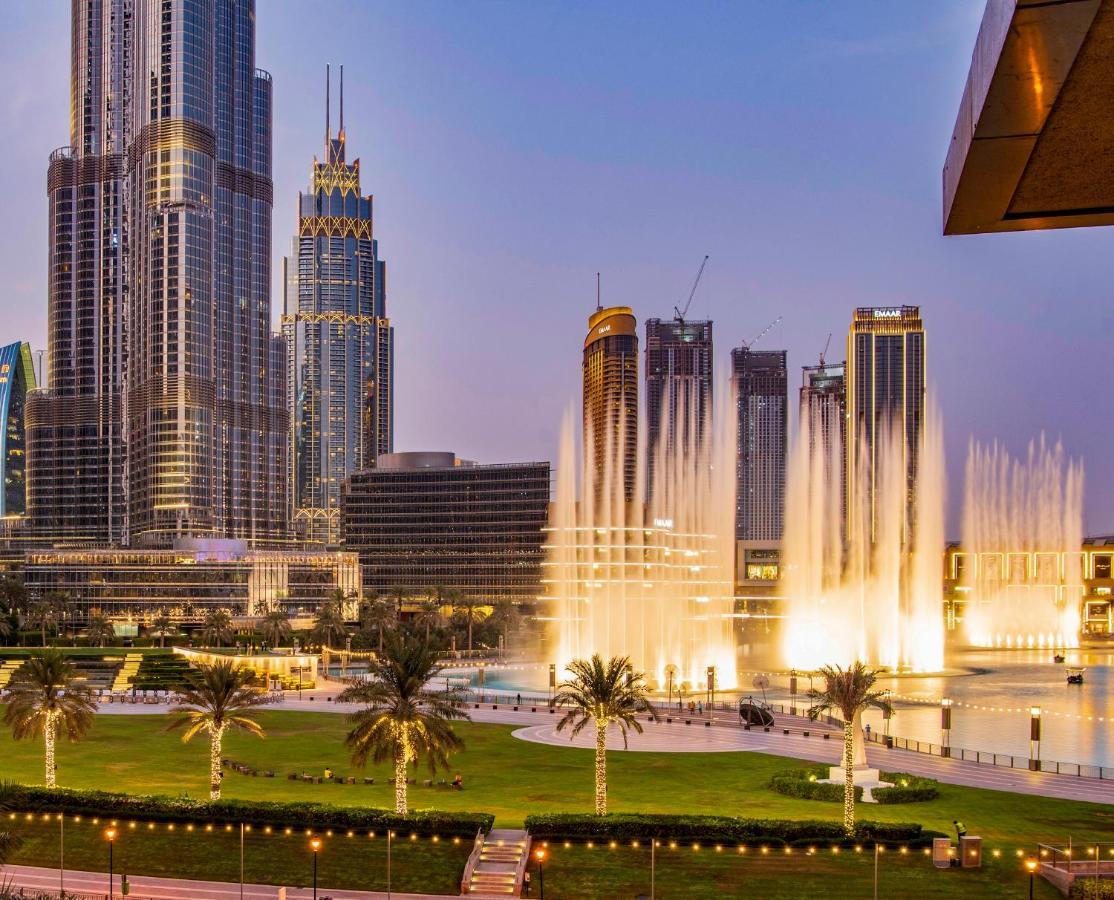 First Class 2Br With Full Burj Khalifa And Fountain View Dubai Exterior foto